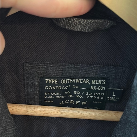 Black Quilted Vest with High Collar and Full Zipper - Picture 2 of 3